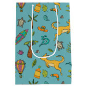 オーストラリアラブ抱き枕 ミディアムペーパーバッグ (裏面)