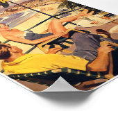 オーストラリアレトロヴィンテージ旅行ポスター ポスター (角)