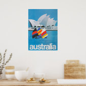 オーストラリアレトロヴィンテージ旅行ポスター ポスター (キッチン)
