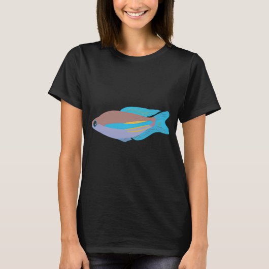 オーストラリアンレインボーフィッシュ Tシャツ (正面)