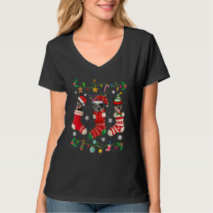 オーストラリアン・キャトル・ドッグのクリスマス靴下 Xmas Tシャツ