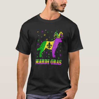 オーストラリアン・キャトル・ドッグ マルディグラ カーニバル ジェスター B Tシャツ