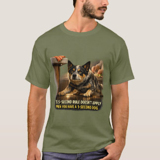 オーストラリアン・キャトル・ドッグ - 1秒でキッチンに突入 Tシャツ