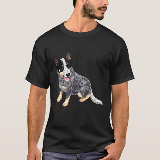オーストラリアン・キャトル・ドッグ Tシャツ (正面)
