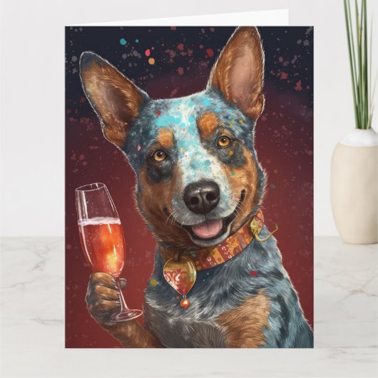 オーストラリアン・キャトル・ニュイヤーカード カード (正面)