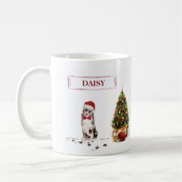 オーストラリアン・シェパードのクリスマスのユーモア コーヒーマグカップ