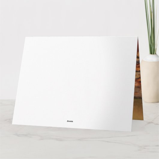 オーストラリアン・シェパードの子犬 オータム・ディライト パンプキン カード (裏面)