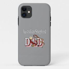 オーストラリアン・シェパードの父ちゃん iPhone 11 ケース