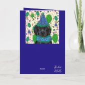 オーストラリアン・シェパード カード (裏面)