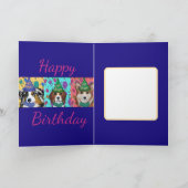 オーストラリアン・シェパード カード (内部)