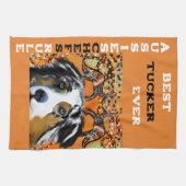 オーストラリアン・シェパード キッチンタオル (横)