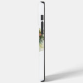 オーストラリアン・シェパード クリスマスリース 陽気な犬 Case-Mate iPhoneケース (裏面 / 左)