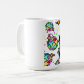 オーストラリアン・シェパード コーヒーマグカップ (正面左)