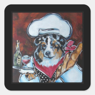 オーストラリアン・シェパード スクエアシール