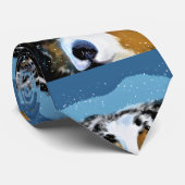 オーストラリアン・シェパード ネクタイ (ロール)