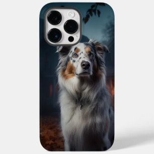 オーストラリアン・シェパード ハロウィン おばけ Case-Mate iPhone 14 PRO MAXケース