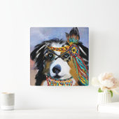 オーストラリアン・シェパード 時計 (ホーム)