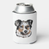 オーストラリアン・シェパード 缶クーラー (缶裏面)