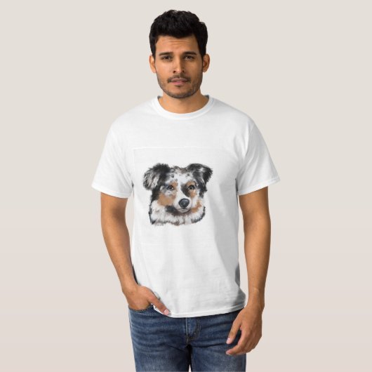 オーストラリアン・シェパード Tシャツ (正面フル)