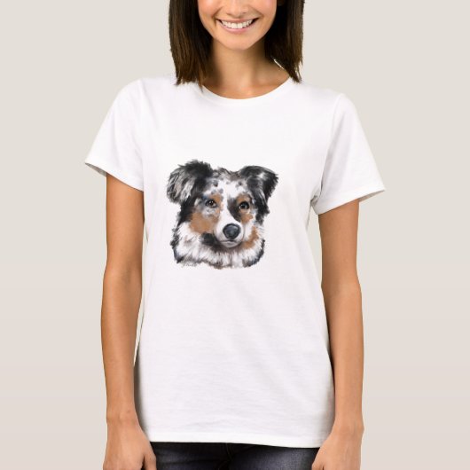オーストラリアン・シェパード Tシャツ (正面)