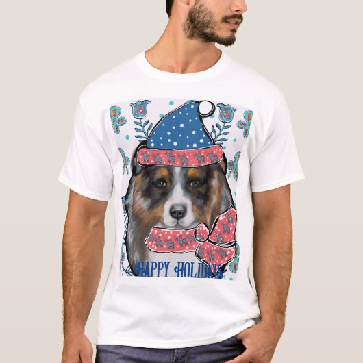 オーストラリアン・シェパード Tシャツ (正面)