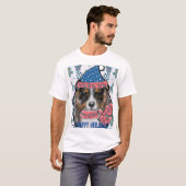 オーストラリアン・シェパード Tシャツ (正面フル)