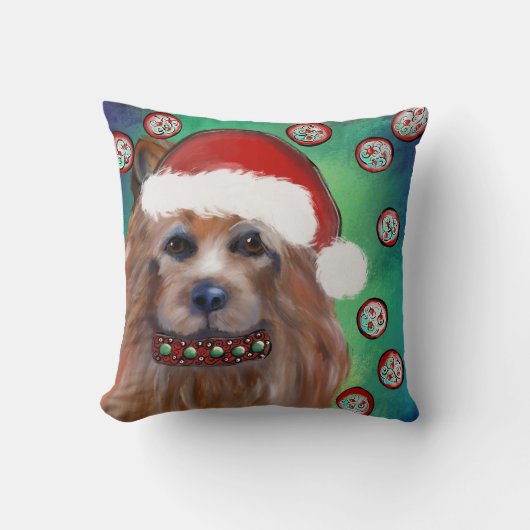 オーストラリアン・テリア クッション (正面)