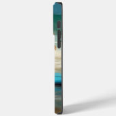 オーストラリアン・テリア ビーチ サーフィン 絵画 Case-Mate iPhoneケース (裏面 / 左)