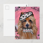 オーストラリアン・テリア ポストカード (正面/裏面)