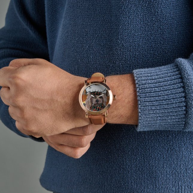 オーストラリアン・テリア 腕時計 (手首)