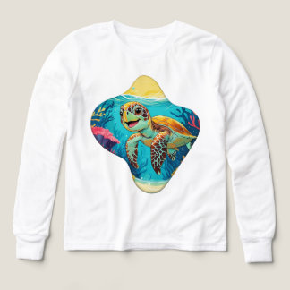 オーストラリアン・ボホ・タートルTシャツ|サニー・スプラッシュ