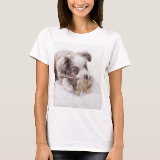 オーストラリアン・レッドマール仔犬 Tシャツ (正面)