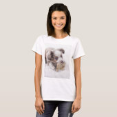 オーストラリアン・レッドマール仔犬 Tシャツ (正面フル)