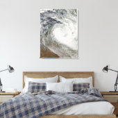 オーストラリア上空の熱帯低気圧ポール2 キャンバスプリント (インサイチュ (寝室))