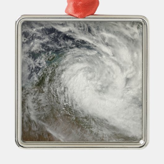 オーストラリア上空の熱帯低気圧ポール2 メタルオーナメント (正面)