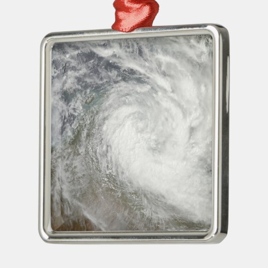 オーストラリア上空の熱帯低気圧ポール2 メタルオーナメント (左)