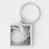 オーストラリア上空の熱帯低気圧 キーホルダー (正面)