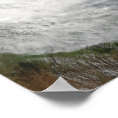 オーストラリア上空の熱帯低気圧 ポスター (角)