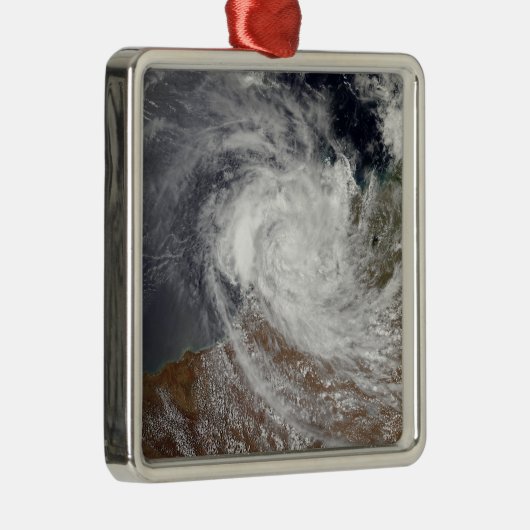 オーストラリア上空の熱帯低気圧 メタルオーナメント (右)