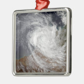 オーストラリア上空の熱帯低気圧 メタルオーナメント (左)