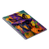 オーストラリア不気味のケルパイハロウィーンパンプキン ノートブック (右側)