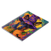 オーストラリア不気味のケルパイハロウィーンパンプキン ノートブック (左側)