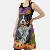 オーストラリア不気味の羊飼いハロウィンウィッチカボチャ エプロン (インサイチュ)