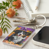 オーストラリア不気味の羊飼いハロウィンウィッチカボチャ キーホルダー (正面右)