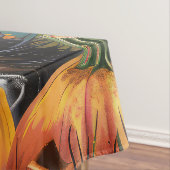 オーストラリア不気味の羊飼いハロウィンウィッチカボチャ テーブルクロス (インサイチュ)