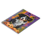 オーストラリア不気味の羊飼いハロウィンウィッチカボチャ ノートブック (左側)