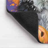 オーストラリア不気味の羊飼いハロウィンウィッチカボチャ マウスパッド (コーナー)