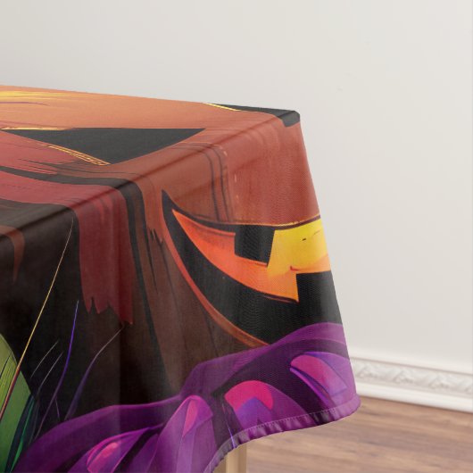 オーストラリア不気味テリアハロウィーンウィッチパンプキン テーブルクロス (インサイチュ)