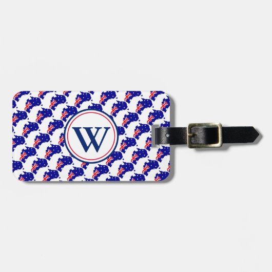 オーストラリア主への信頼3:5-6荷物 ラゲッジタグ (正面横)