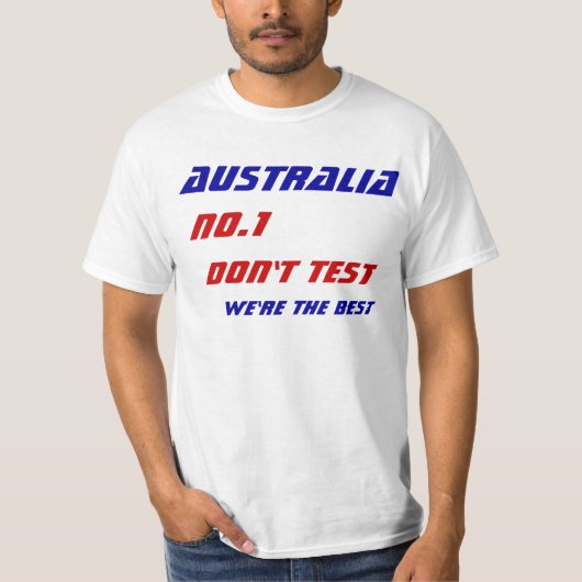 オーストラリア五輪Tシャツ Tシャツ (正面)